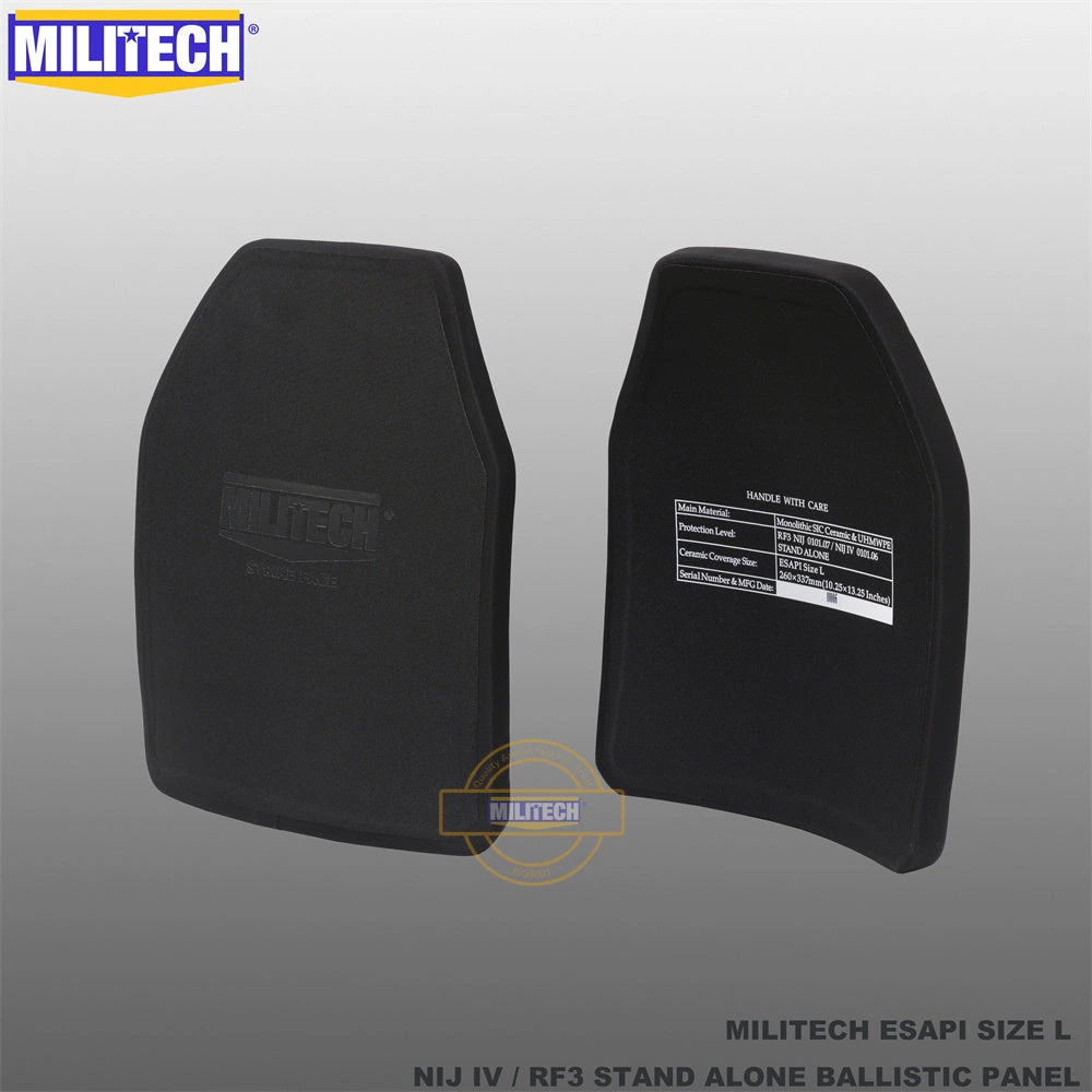 Плиты NIJ IV Black Label Range ESAPI (пара)
